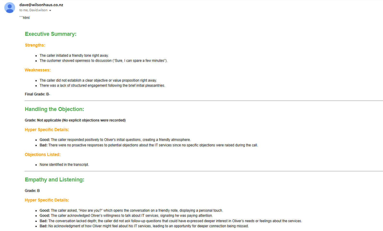 IT360 (New Zealand): $555K/year saved on sales-call review and onboarding - hero image